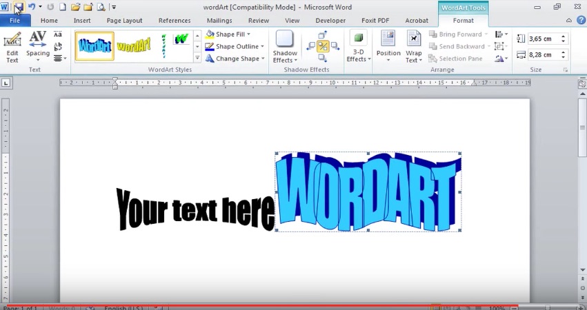 Word Graphics Generator Microsoft Word